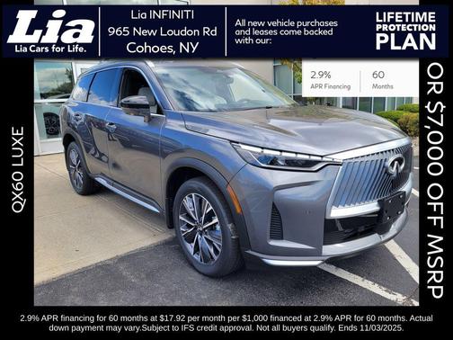2026 INFINITI QX60 Luxe