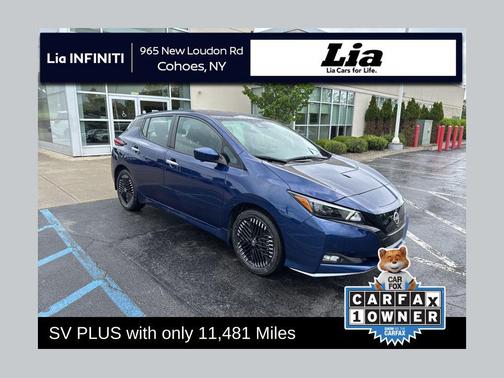 Deep Blue Pearl 2024 Nissan Leaf SV PLUS