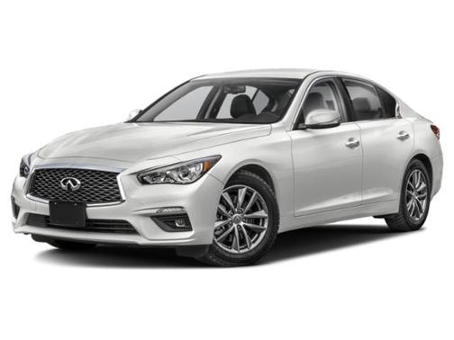 Majestic White 2023 INFINITI Q50 3.0t LUXE