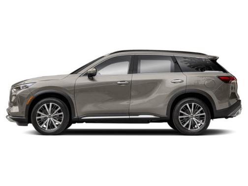 Warm Titanium 2022 INFINITI QX60 Luxe