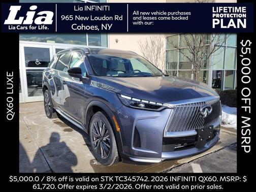 2026 INFINITI QX60 Luxe