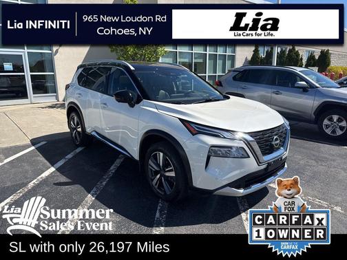Pearl White Tricoat 2023 Nissan Rogue SL