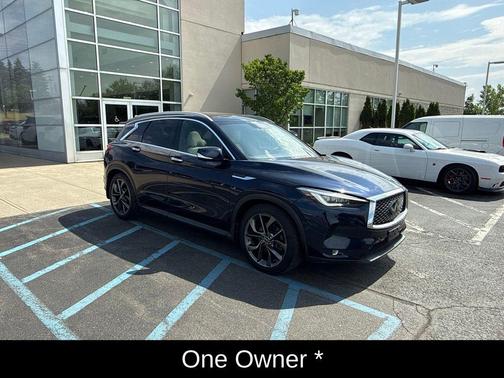Hermosa Blue 2019 INFINITI QX50 ESSENTIAL