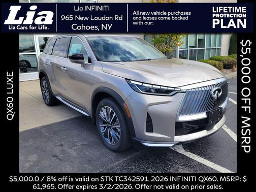 2026 INFINITI QX60 Luxe