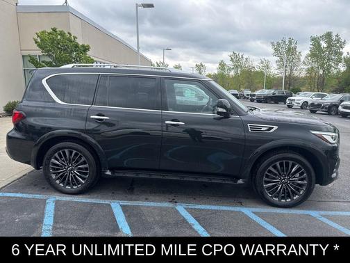 Mineral Black 2024 INFINITI QX80 SENSORY AWD