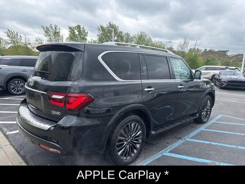 Mineral Black 2024 INFINITI QX80 SENSORY AWD