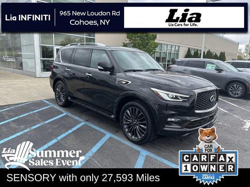 Mineral Black 2024 INFINITI QX80 SENSORY AWD