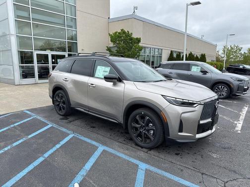 Warm Titanium/Black Obsidian 2027 INFINITI QX60 AUTOGRAPH