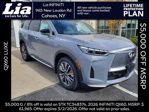 2026 INFINITI QX60 Luxe
