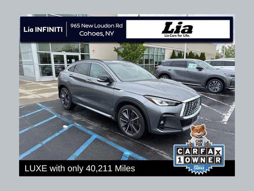 Graphite Shadow 2023 INFINITI QX55 LUXE