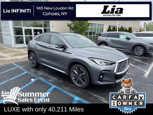 Graphite Shadow 2023 INFINITI QX55 LUXE