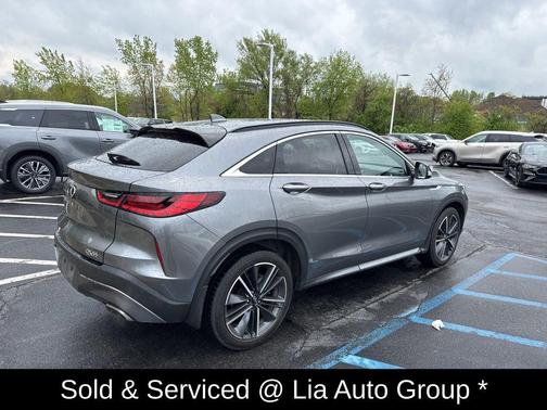 Graphite Shadow 2023 INFINITI QX55 LUXE