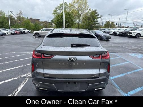 Graphite Shadow 2023 INFINITI QX55 LUXE