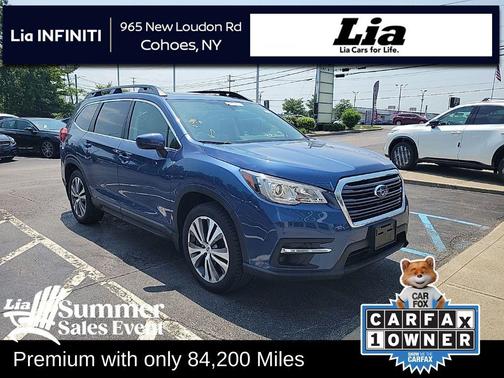 Abyss Blue Pearl 2020 Subaru Ascent Premium 8-Passenger