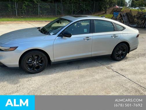 Solar Silver Metallic 2025 Honda Accord SE