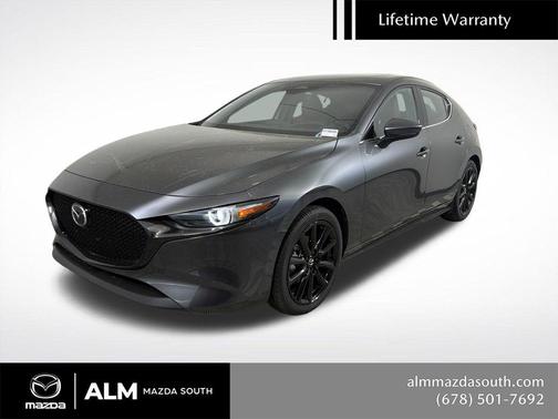 Machine Gray Metallic 2026 Mazda Mazda3 FWD w/Premium Package