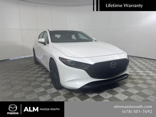 Snowflake White Pearl Mica 2026 Mazda Mazda3 FWD w/Premium Package
