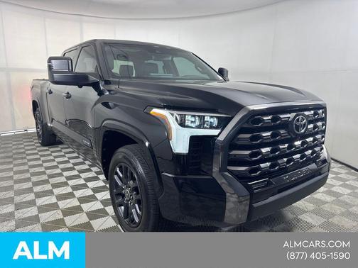 Midnight Black Metallic 2023 Toyota Tundra Platinum