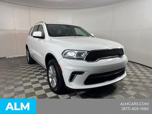 White Knuckle Clearcoat 2022 Dodge Durango SXT AWD