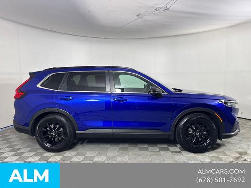 Blue 2024 Honda CR-V Hybrid Sport FWD