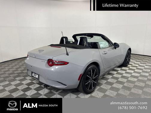 Aero Gray Metallic 2026 Mazda MX-5 Miata Grand Touring