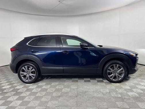 Deep Crystal Blue Mica 2025 Mazda CX-30 2.5 S Premium Package