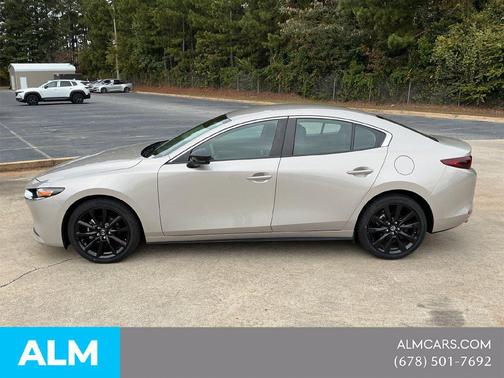 Platinum Quartz Metallic 2024 Mazda Mazda3 2.5 S Select Sport