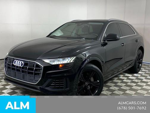 Mythos Black Metallic 2023 Audi Q8 55 Premium Plus