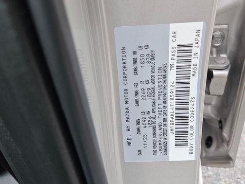 2026 Mazda Mazda3 2.5 S Select Sport