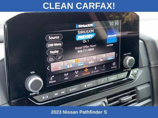 Super Black 2023 Nissan Pathfinder S