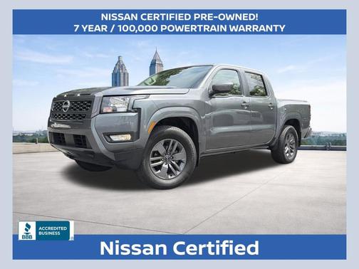 Gun Metallic 2025 Nissan Frontier SV