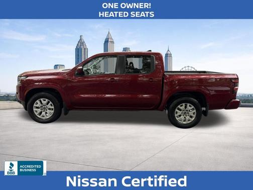 Cardinal Red Metallic 2024 Nissan Frontier SV