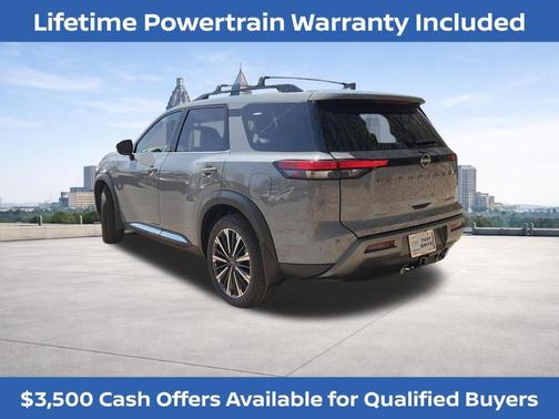 Boulder Gray Metallic 2026 Nissan Pathfinder Platinum