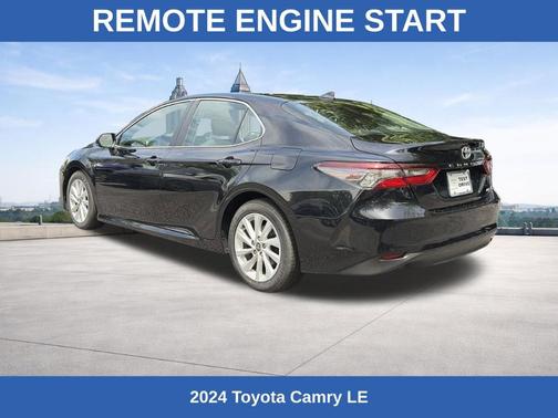 Midnight Black Metallic 2024 Toyota Camry LE