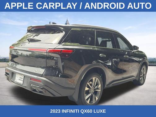 Mineral Black 2023 INFINITI QX60 Luxe