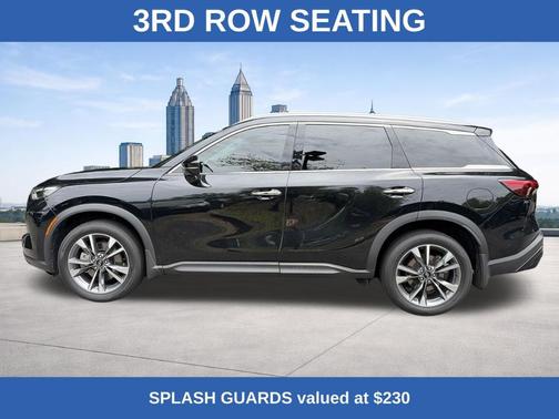 Mineral Black 2023 INFINITI QX60 Luxe