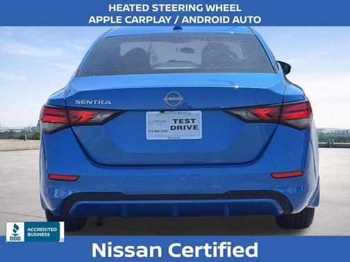 Electric Blue Metallic 2025 Nissan Sentra SV