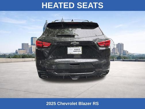 Black 2025 Chevrolet Blazer RS