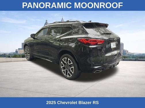 Black 2025 Chevrolet Blazer RS