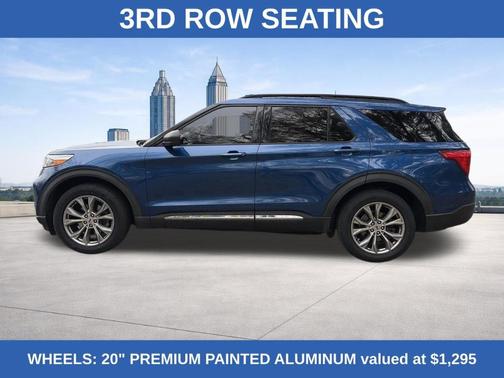 Blue Metallic 2020 Ford Explorer XLT