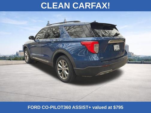 Blue Metallic 2020 Ford Explorer XLT