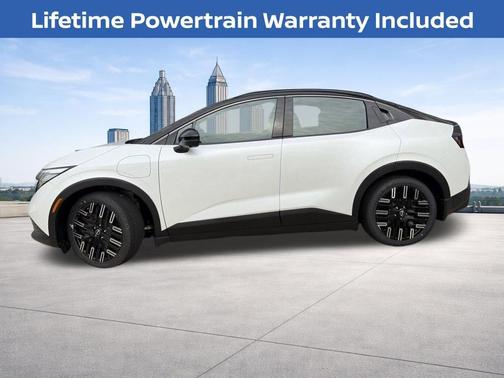 White / Black 2026 Nissan Leaf PLATINUM+