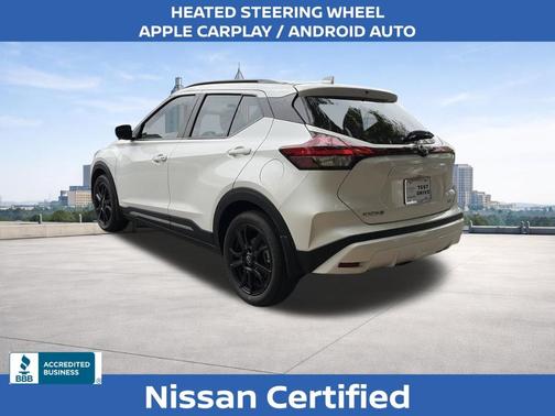 Aspen White 2023 Nissan Kicks SR