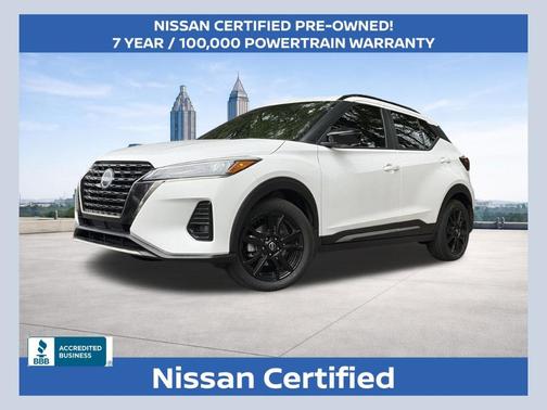 Aspen White 2023 Nissan Kicks SR