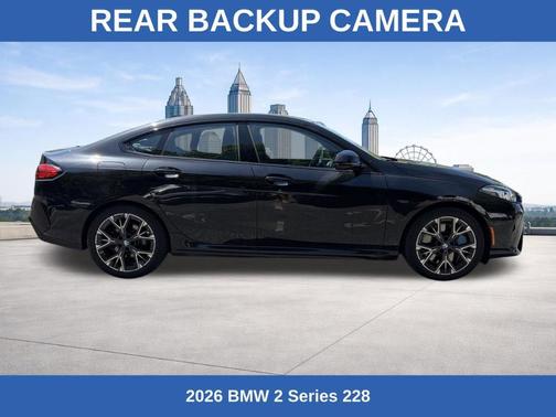 Black Sapphire Metallic 2026 BMW 228 Gran Coupe Base