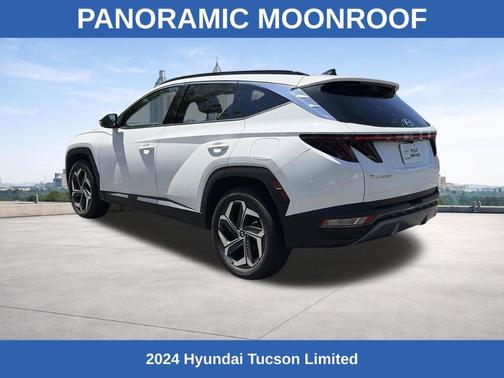 White Pearl 2024 Hyundai TUCSON Limited