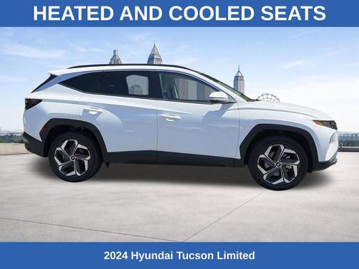 White Pearl 2024 Hyundai TUCSON Limited