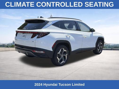 White Pearl 2024 Hyundai TUCSON Limited