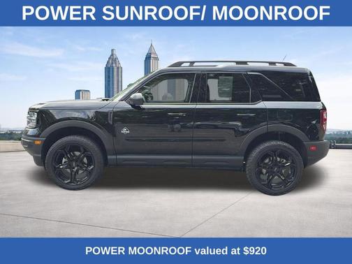 Shadow Black 2024 Ford Bronco Sport Outer Banks
