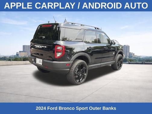 Shadow Black 2024 Ford Bronco Sport Outer Banks